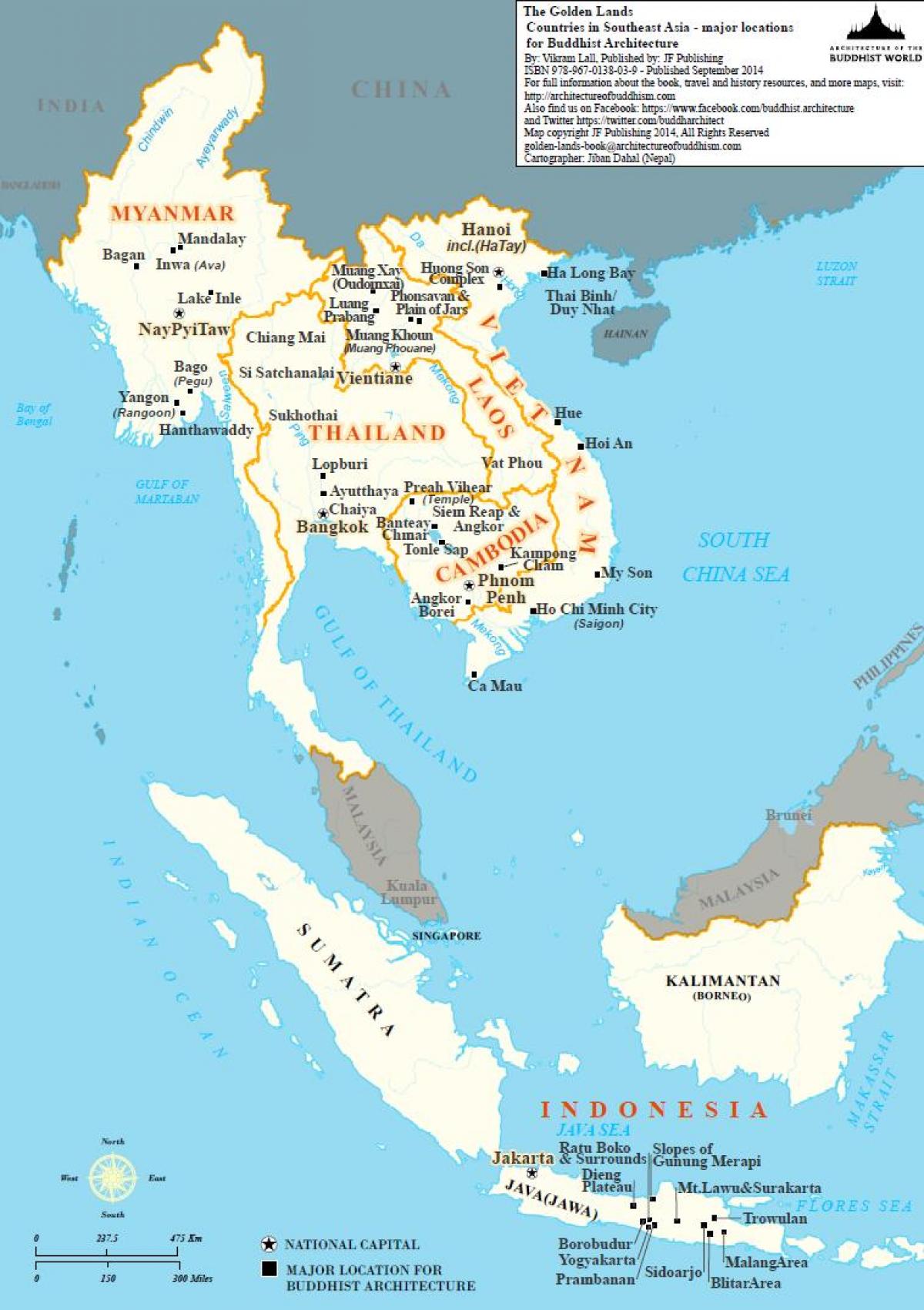 Peta Myanmar asia tenggara