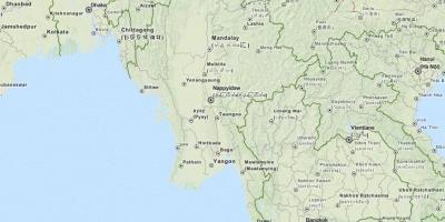 Gps peta untuk Myanmar