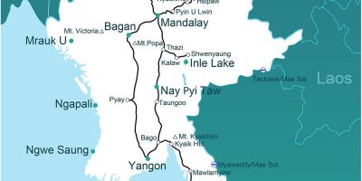 Satu peta Myanmar